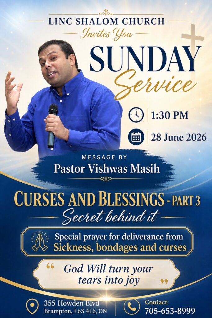 Sunday Service 🌺 Curses and Blessings 🙏🏻