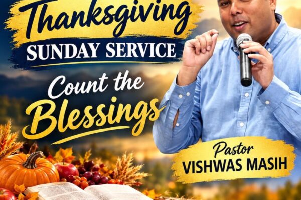 Thanksgiving Sunday Service: Count the Blessings
